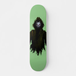 Skate Criatura Monstro Sombrio Arte Gótica de Terror Som