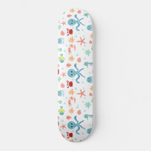 Skate Criaturas Marinhas Subaquáticas Caprichosas