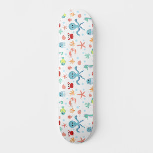 Skate Criaturas Marinhas Subaquáticas Caprichosas