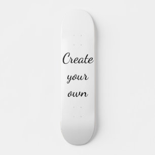 Skate Crie o seu próprio