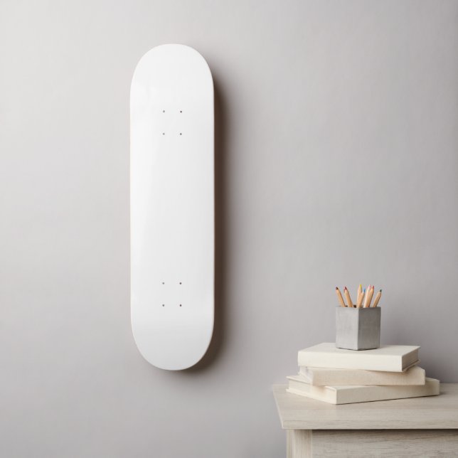 Skate Crie o seu próprio branco (Arte de parede)