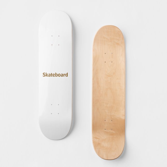 Skate Crie seu Personalizado de 8" (Frente)