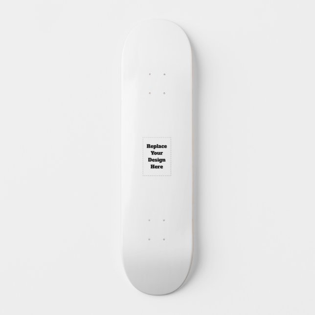 Skate Crie seu próprio branco (Frente)