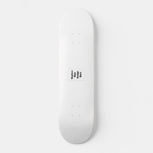Skate Crie seu próprio branco