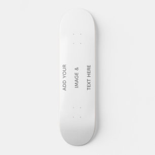 Skate Crie seu próprio cartão branco de Save The Date