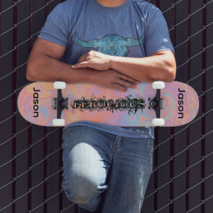 Skate Crie Sua Própria Onda de Arco-Íris Feroz
