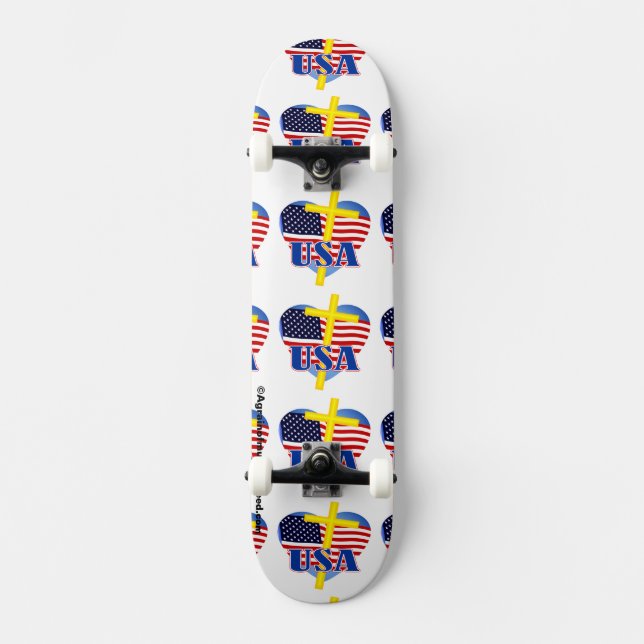 Skate cristão (Frente)