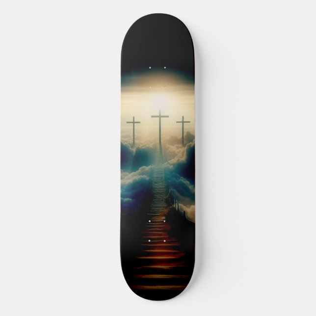 Skate cristão O caminho para o céu (Frente)
