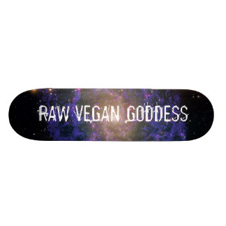 Skate cru da deusa do Vegan