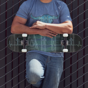Skate Cruz da Fé Batimento cardíaco