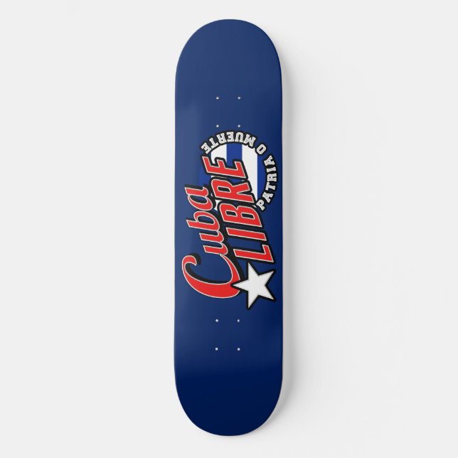 Skate Cuba Libre Motto (Frente)