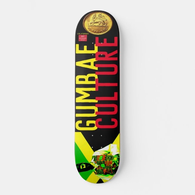 SKATE CULTURA GUMBAE SKATEBOARDS W. S (Frente)