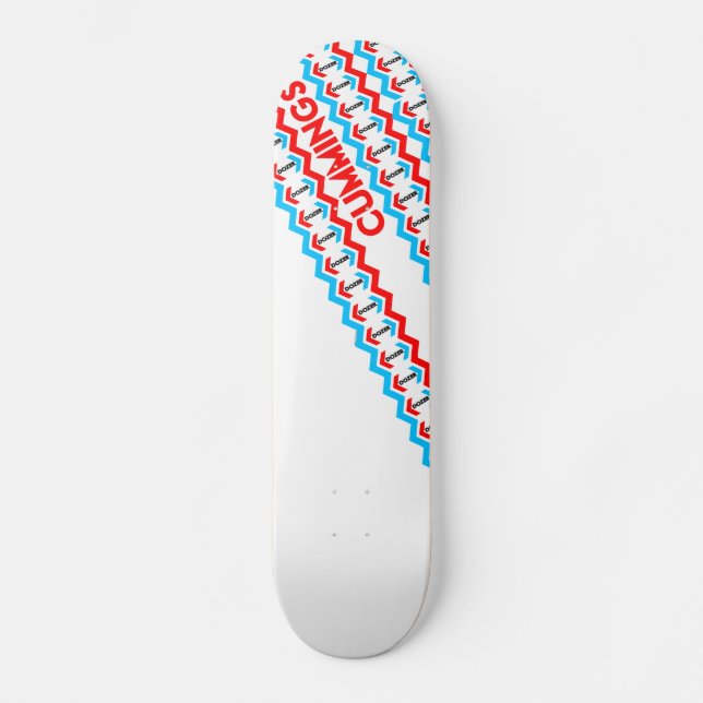 Skate Cummings vermelho de Dozer™ Spencer & plataforma (Frente)