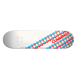 Skate Cummings vermelho de Dozer™ Spencer & plataforma