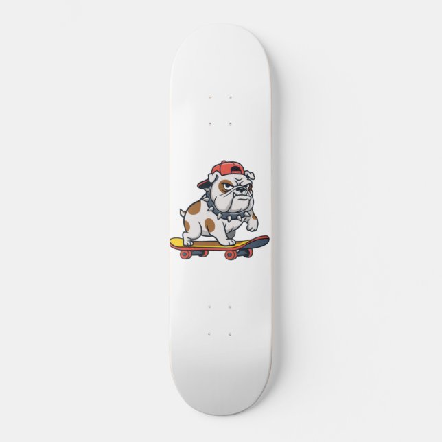 Skate Cute Bulldog Skater (Frente)