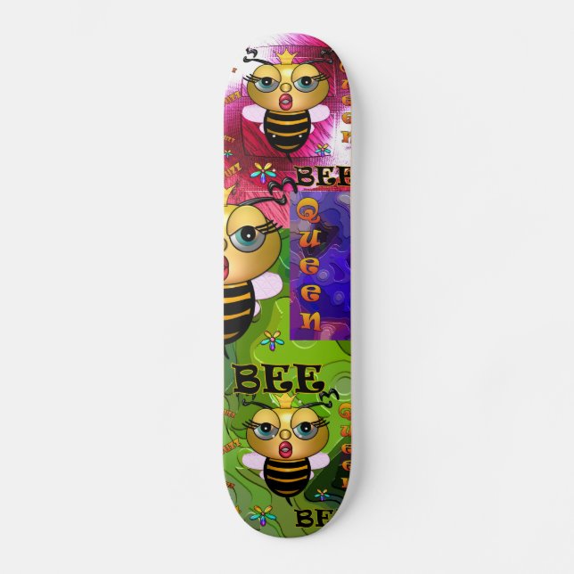 Skate da abelha de rainha (Frente)