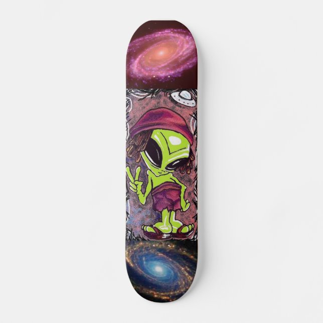 Skate da alienígena de Kewl (Frente)