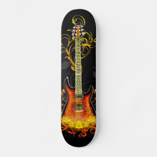 Skate da arte 1A da guitarra