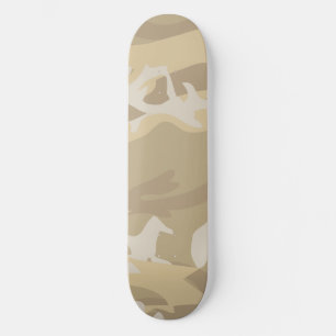 Skate da camuflagem da areia