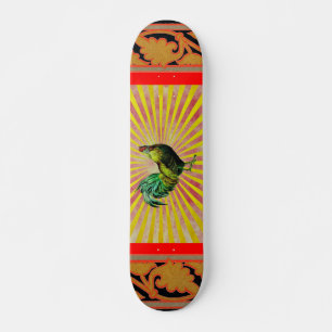 Skate da elevação e do brilho