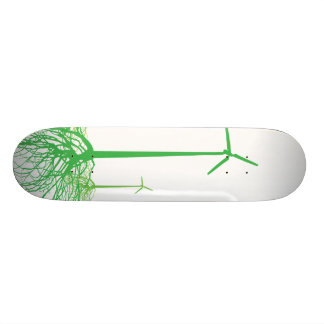 Skate da fazenda de vento