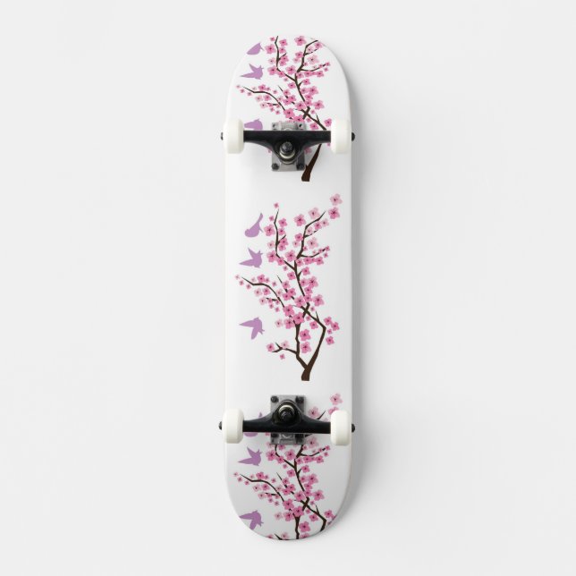 Skate da flor de cerejeira (Frente)