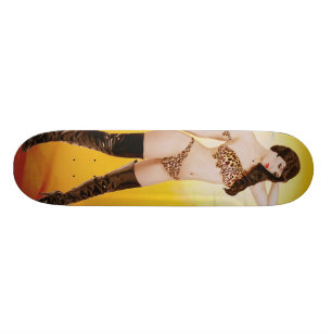 Skate da menina da chita