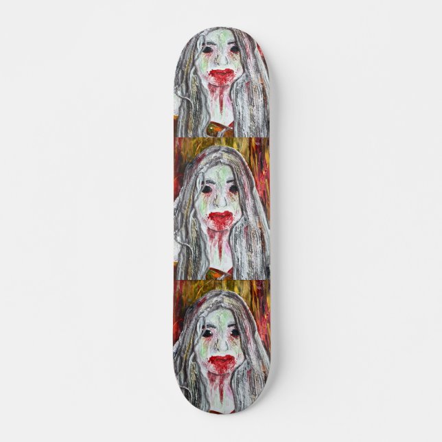 Skate da menina do zombi (Frente)