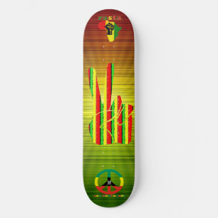 Skate da reggae de Rasta