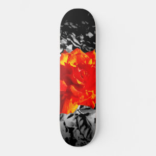 Skate da rosa vermelha