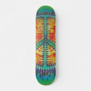 Skate da tintura do laço - sinal de paz