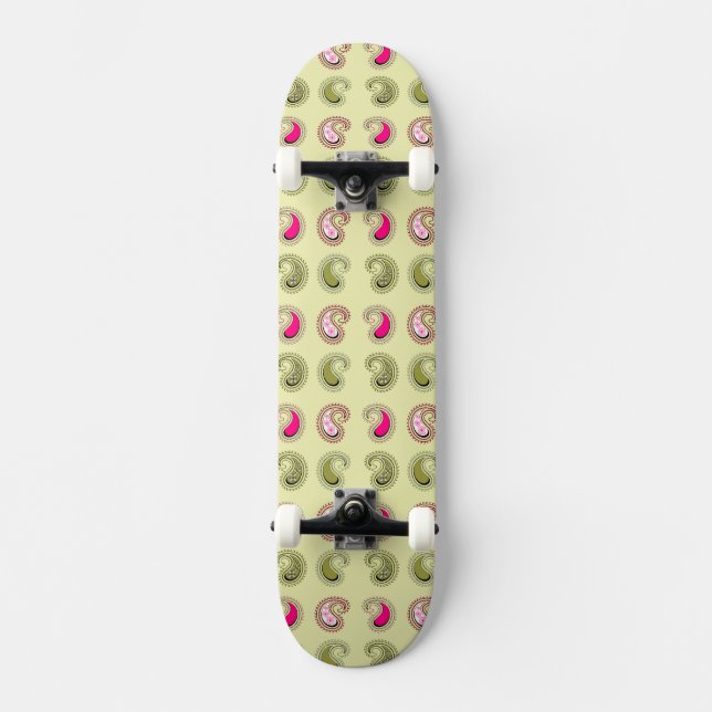Skate Daisy Floral Pattern (Frente)