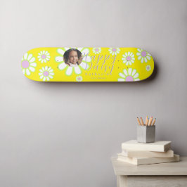 Skate Daisy Simple Photo Yellow