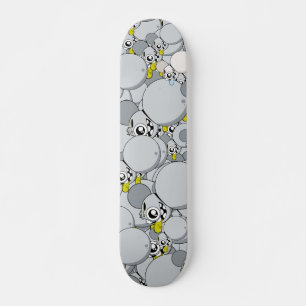 Skate Dalek "Velha Escola" Cinza