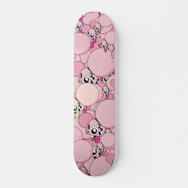 Skate Dalek "Velha Escola" Rosa (Frente)