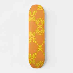 Skate Damask Orange-Yellow