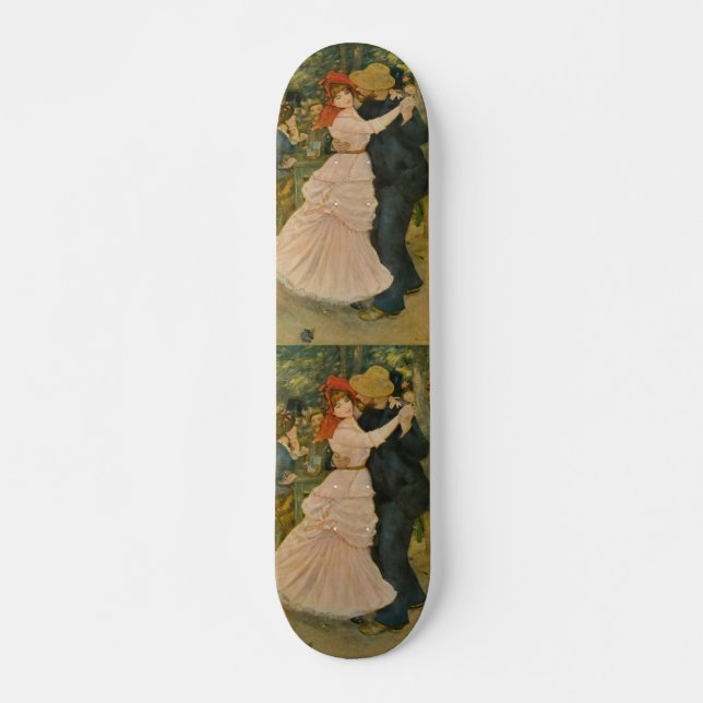 Skate Dança de Pierre-Auguste Renoir em Bougás (1883) (Frente)