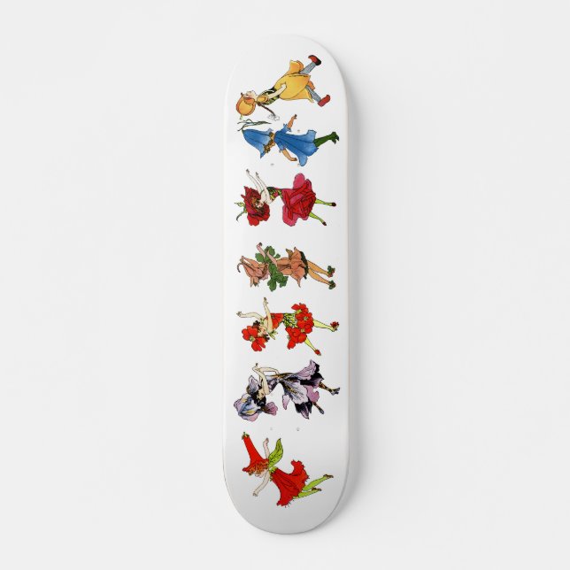 Skate Dançando Flores (Frente)