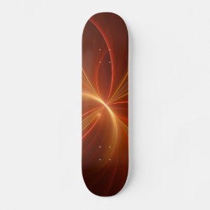 Skate Dançar Com A Arte Fractal Moderna Abstrato