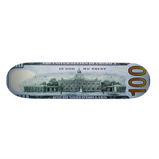 Skate de 100 notas de dólar pro