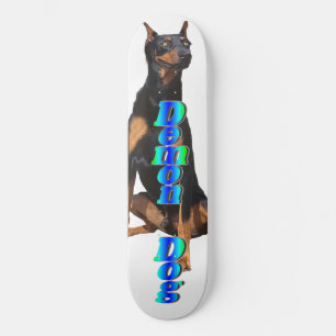skate de cães demônios