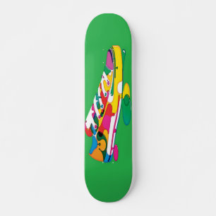 skate de Calçado pintado
