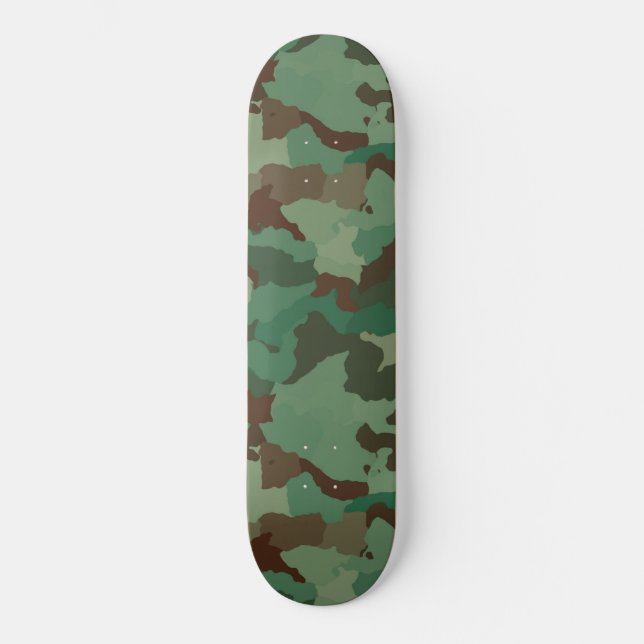 skate de camuflagem militar (Frente)