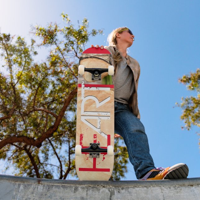 skate de coração de madeira (Ao ar livre 1)
