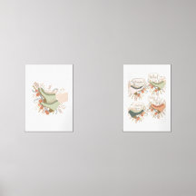 Skate de do cilindro ilustrado Flores do Impressão