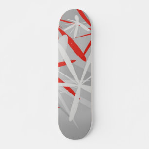 skate de fundo abstrato