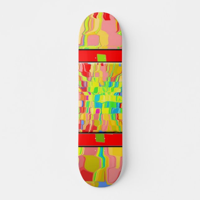 skate de fundo abstrato (Frente)