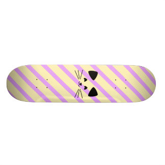 skate de gato para meninas rosa