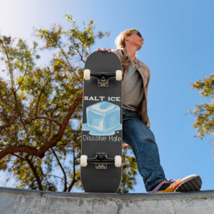 Skate de gelo salgado
