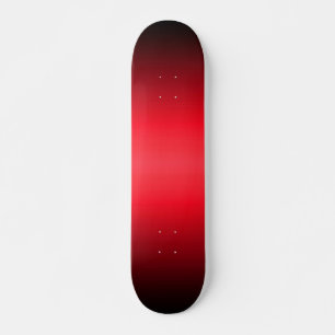 skate de gradiente vermelho a preto